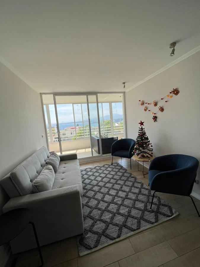 Concon Edificio Mares De Montemar Apartment Luaran gambar